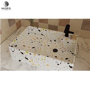 New Trend Nordic Minimalist Terrazzo Tile Slab Design